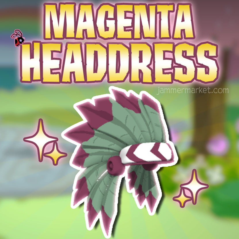 AJC Magenta Rare Headdress