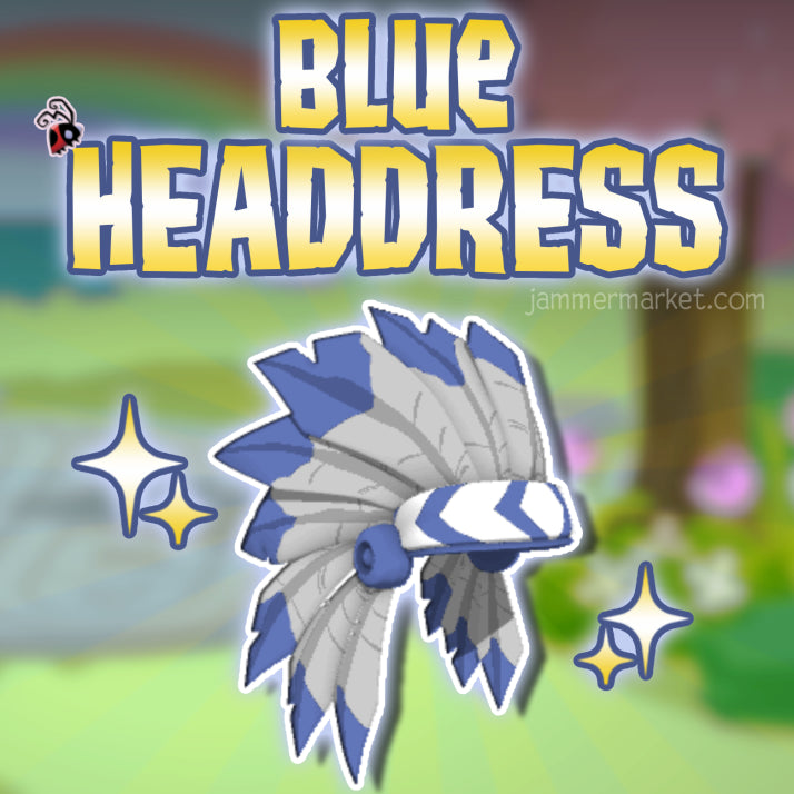AJC Blue Rare Headdress