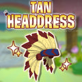 AJC Tan Rare Headdress